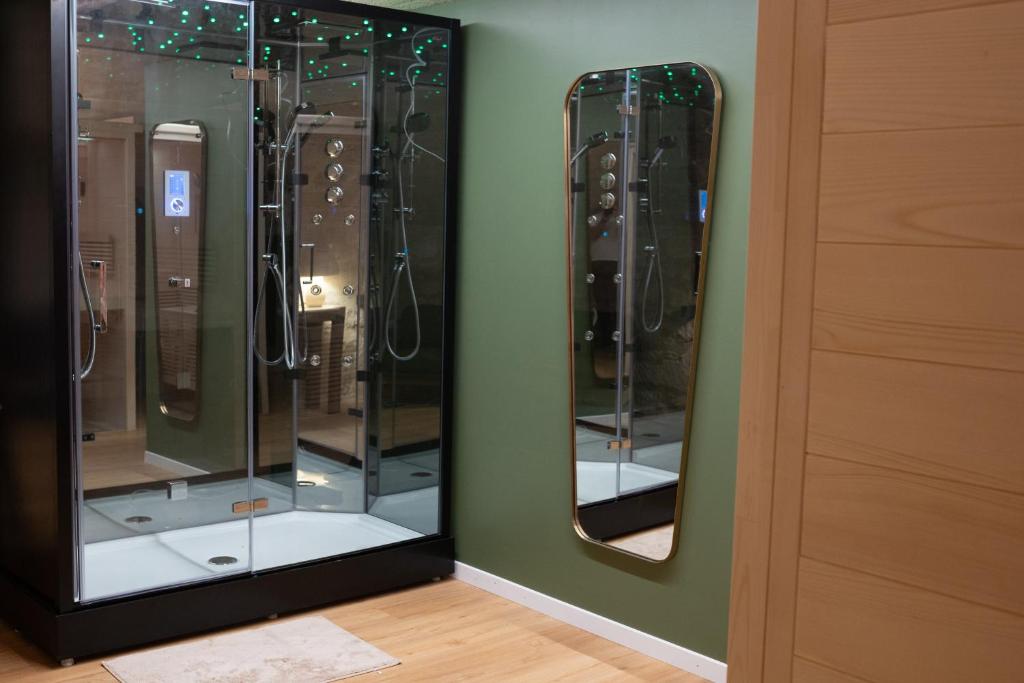 Douche sensorielle de l'espace bien-être