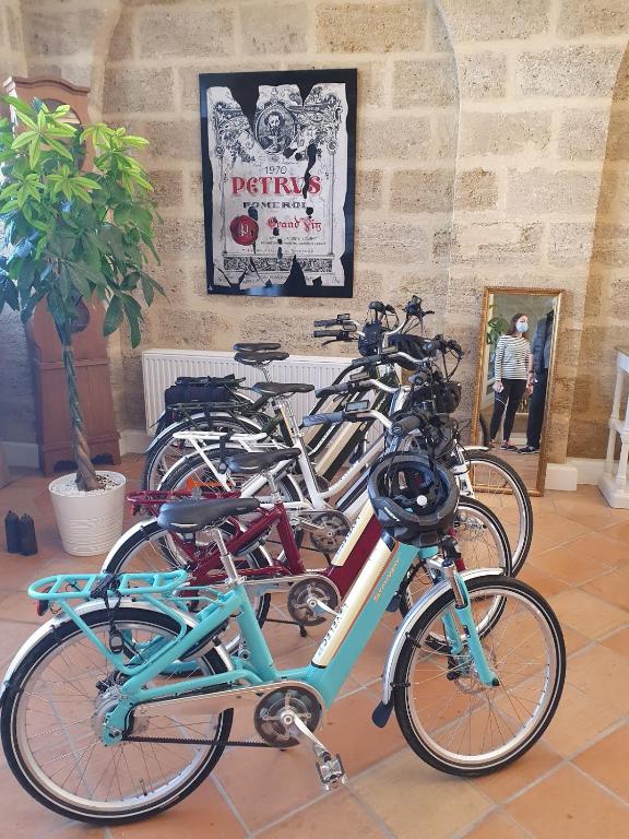 Vélos électriques à la location au Pavillon